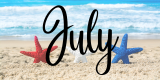 July Banner